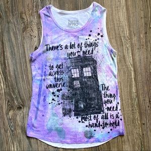 Dr. Who Tank | Size XS
